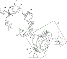 Blower Housing Group 6-24-618