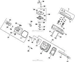 Cylinder Head/ Breather Group 4-24-551