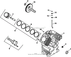 Crankcase 2-24-198 CH18-750