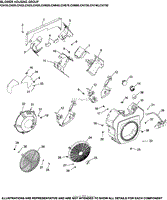 Blower Housing Group 6-24-467 CH18-750