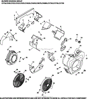 Blower Housing Group 6-24-568 CH18-750