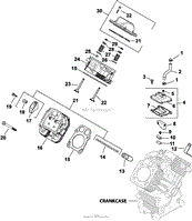 Cylinder Head/ Breather Group 4-24-542