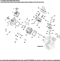 Cylinder Head/Breather Group 4-24-707