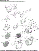 Blower Housing Group 6-24-570 CH18-750