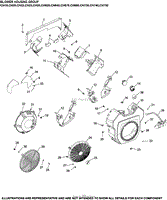 Blower Housing Group 6-24-623 CH18-750