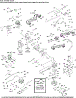 Fuel System Group 8-24-1162 CH18-750