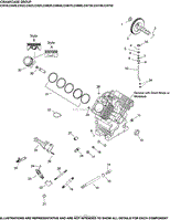 Crankcase Group 2-24-399 CH18-750