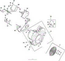 Blower Housing &amp; Baffles 6-24-402 Created 11/7/2006