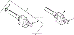 Crankshaft 1-24-16 to 1-24-3