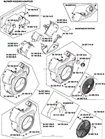 Blower Housing &amp; Baffles 6-24-394