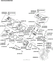 Cylinder Head/Breather 4-24-627