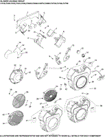 Blower Housing 6-24-766 CH18-750