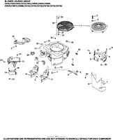 Blower Housing Group 6-24-238 CV18-750