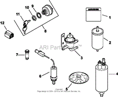 Parts Shipped Uninstalled from Kohler