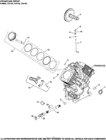 Crankcase Group 2-24-431 CH682-752