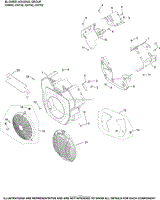 Blower Housing Group 6-24-744 CH682-752