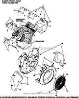 Blower Housing Group 6-62-22 CH940-1000