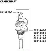 Crankshaft 1-62-4