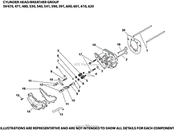 Cylinder Head/Breather Group 4-20-24 SV470-620