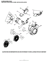 Blower Housing Group 6-24-699 ECH630-749