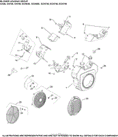 Blower HOusing Group 6-24-664 ECH630-749