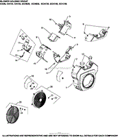 Blower Housing Group 6-24-644 ECH630-749