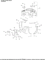 Blower Housing Group 6-19-5 ECV850-880(2)