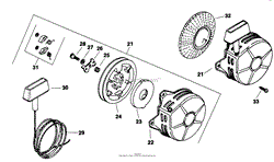 Retractable Starter (Cont.) 23-2-110 TP-2045-B