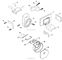 Baffles &amp; Shroud 2-2-214 TP-2045-B