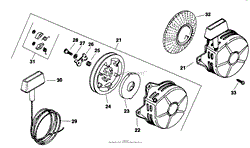 Retractable Starter (Cont.) 23-2-213 TP-2045-B