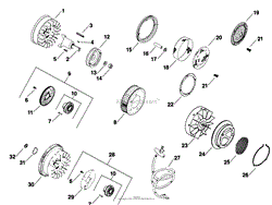 Flywheel 13-2-161 TP-2045-B