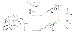 Remote Throttle 24-10-101 TP-691-B