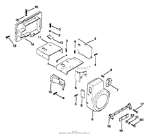 Baffles &amp; Shroud 03050019354