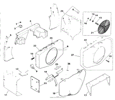 Baffles &amp; Shroud 2-15-158 (TP-2233-C)