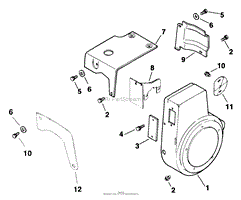 Baffles &amp; Shroud 2-2-514 TP-2201-C