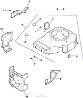 Blower Housing &amp; Baffles 6-27-43