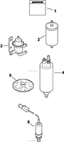 Parts Shipped Uninstalled from Kohler