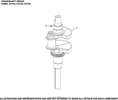 Crankshaft Group 1-24-76 CV682-752