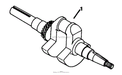 Crankshaft 0207002173