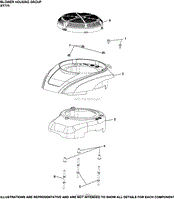 Blower Housing Group XT775-3026 XT775