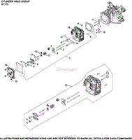 Cylinder Head/Breather Group XT775-3026 XT775