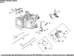 Engine Controls XT775-3026 XT775