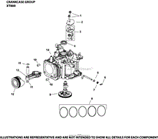 Crankcase Group XT800-3020