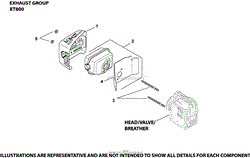 Exhaust Group XT800-3020