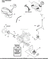 Fuel System Group XT800-3020