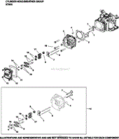 Cylinder Head/ Breather Group