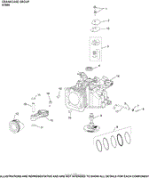 Crankcase XT800