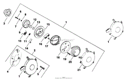 Retractable Starter 23-10-1 (TP-2097)