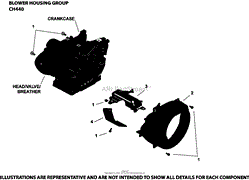 Blower Housing Group CH440-3149 CH440