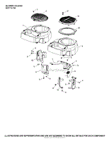 Blower Housing Group 6-32-53 EZT715-750